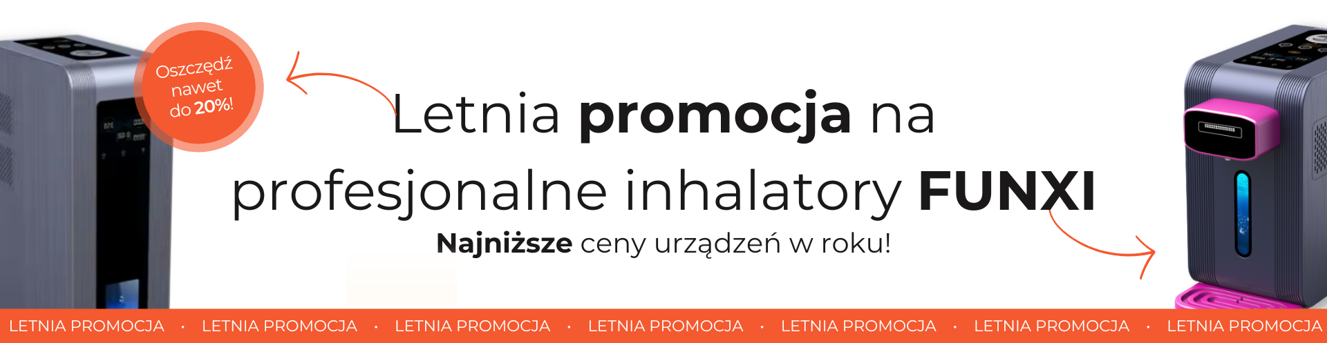 letnia promocja inhalatory profesjonalne